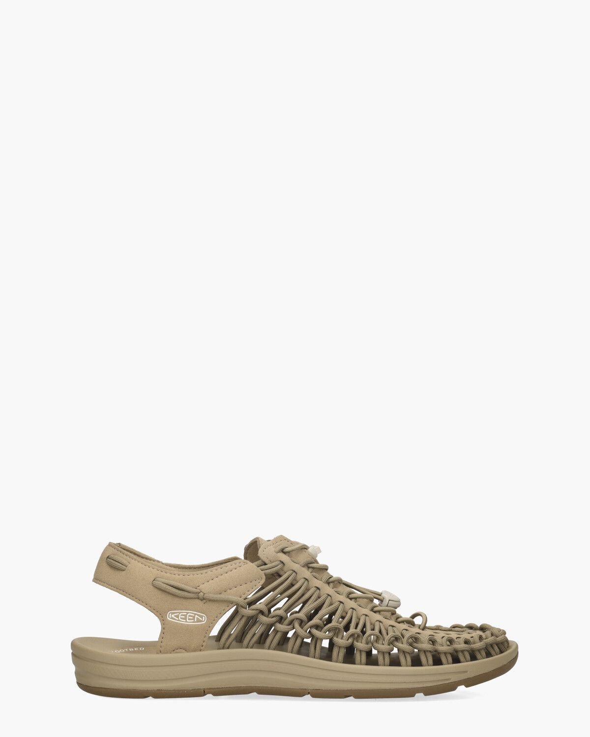 Keen Uneek Heren Sandalen Timberwolf/Plaza Taupe | Taupe | Polyester | Maat 44 | K1025169