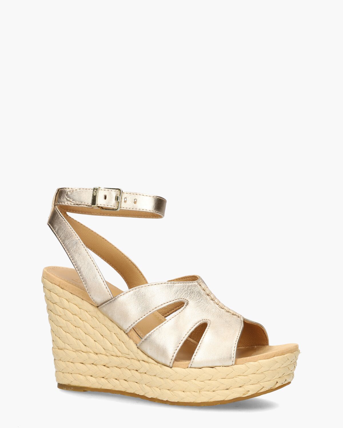 Ugg Careena Sandal Pale Gold Metallic