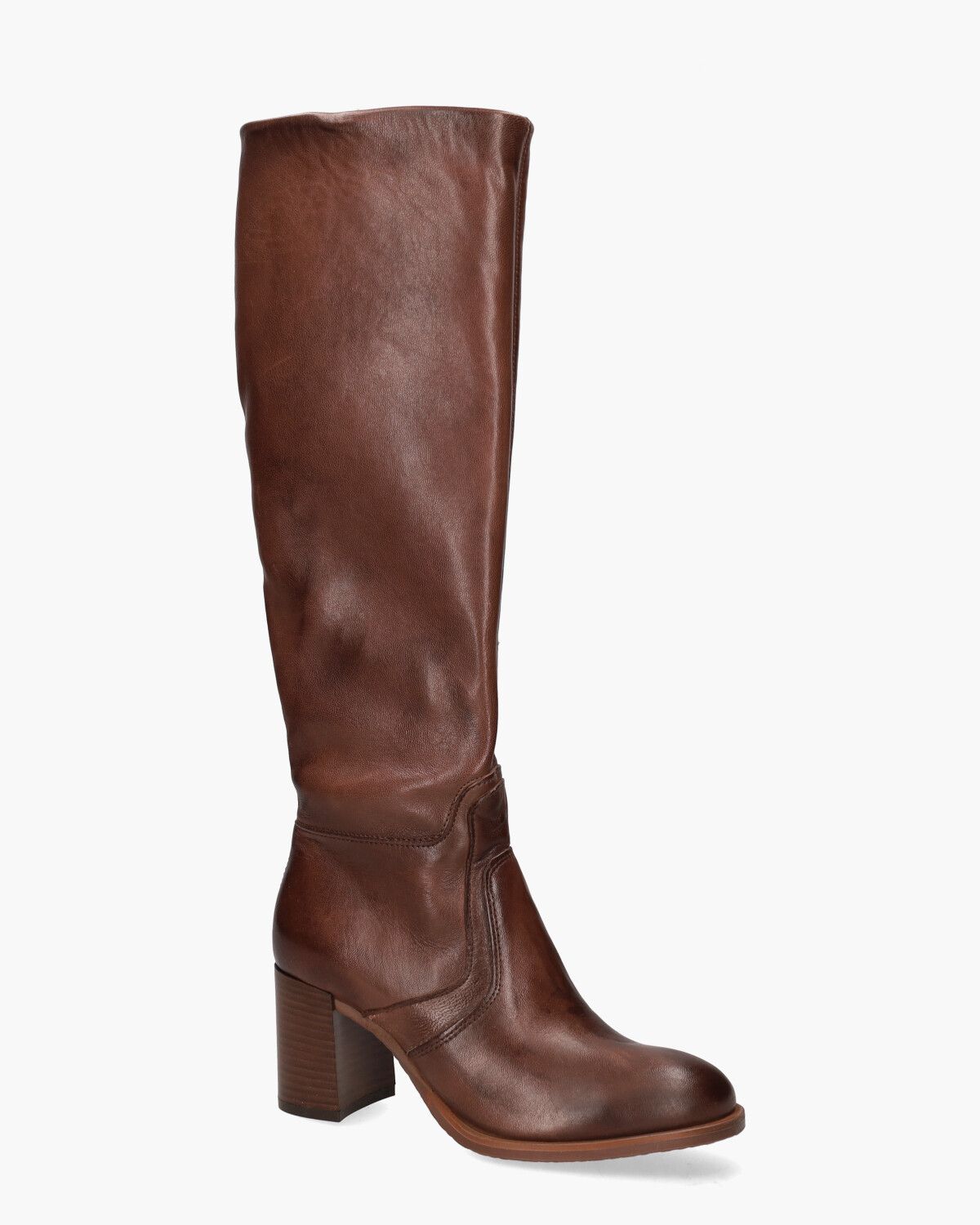 Walk In The Park M34 Bruin/Cognac Damesboots - Van Arendonk.nl