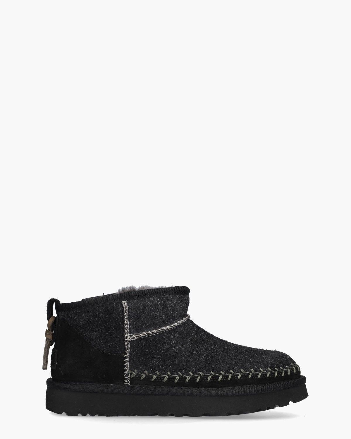 Ugg Classic Ultra Mini Biarritz Boot Black afbeelding