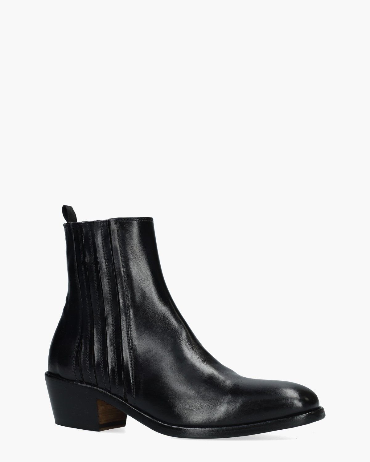 5281 Zwart Dames Enkelboots