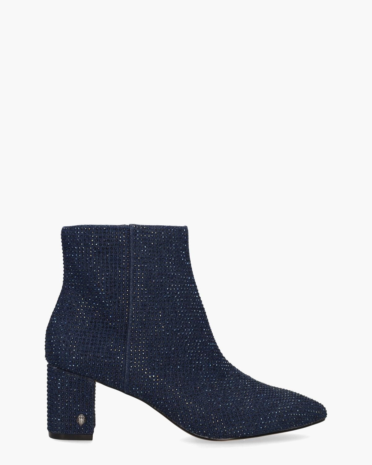 Kurt Geiger London Burlington Ankle Boot Enkellaarsjes - Enkelboots met rits - Dames - Blauw - Maat 36