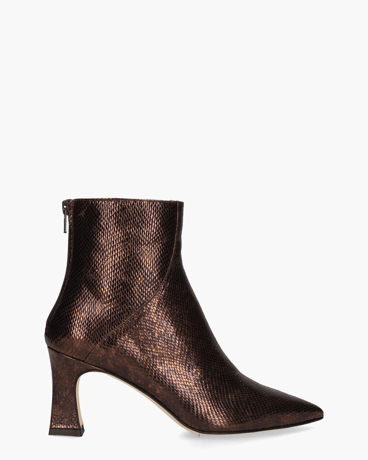 Lilian 12327 Zwart Dames Enkelboots - Van Arendonk.nl