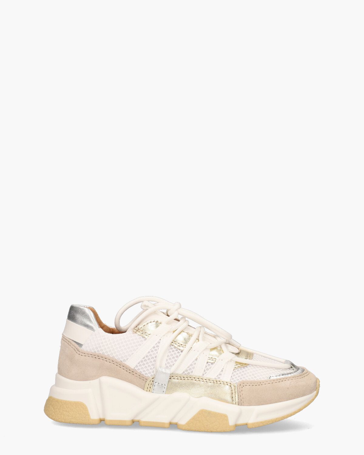 Dames Sneakers Dwrs Los Angeles White Yellow Gold Wit - Maat 37