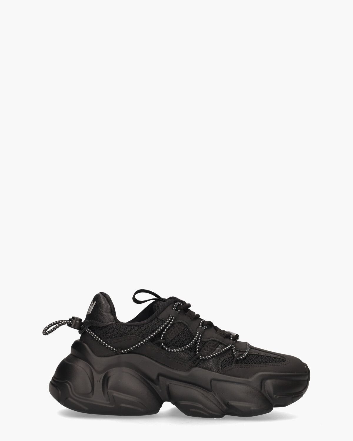 Steve Madden Spectator dames sneaker - Zwart - Maat 37