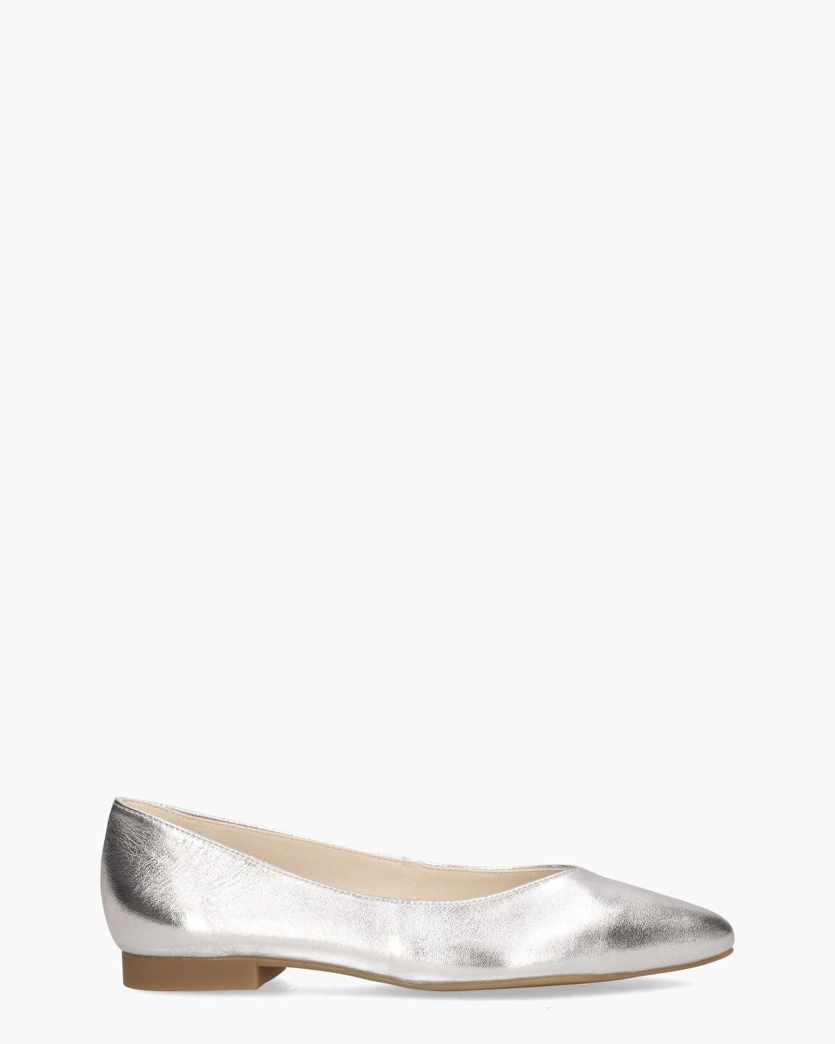 Paul Green 3772 Ballerina's Dames - Zilver - Maat 37