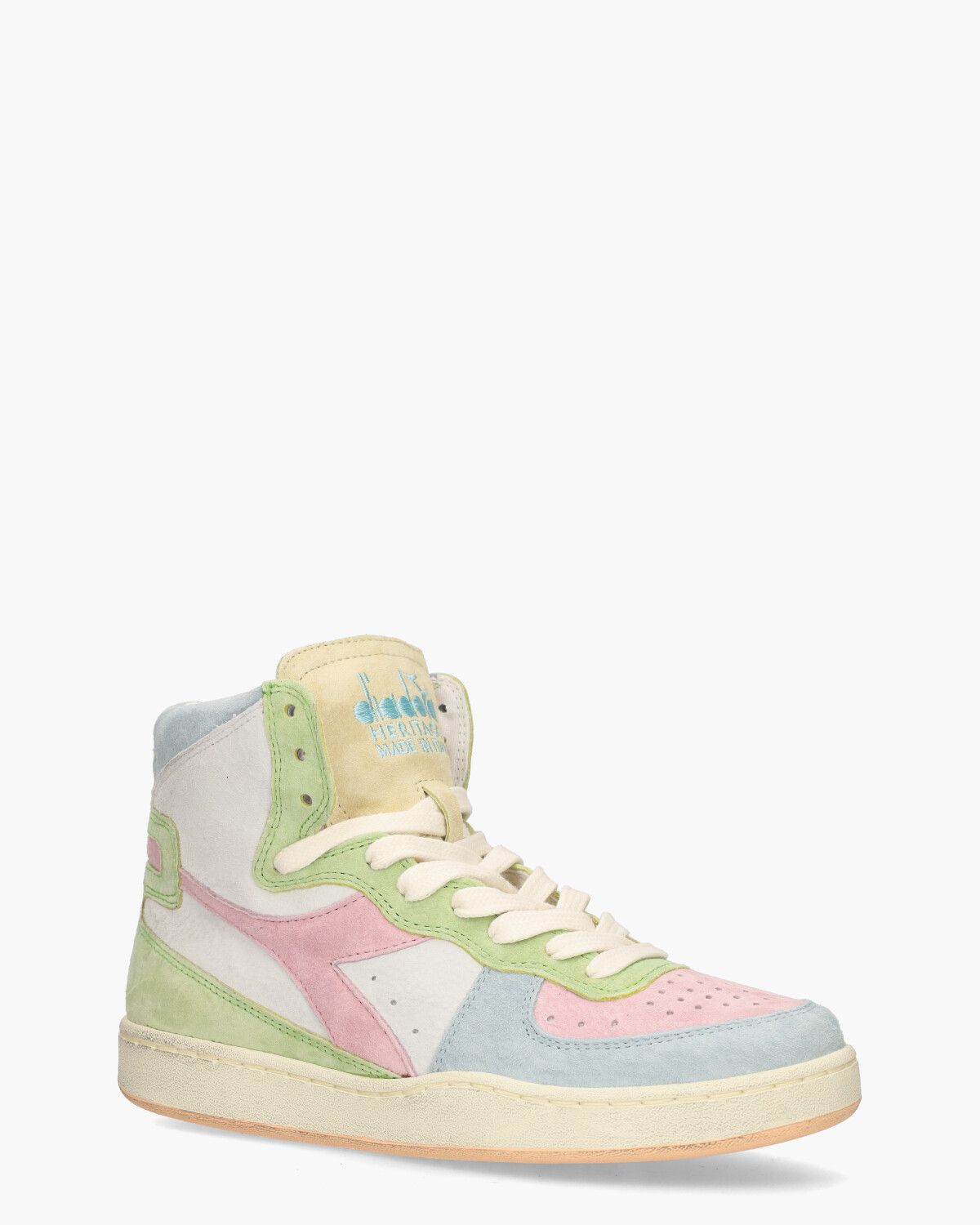 Diadora Heritage Mi Basket Arcobaleno Italia Multicolor