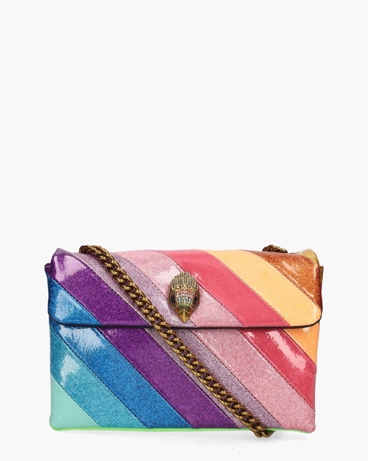 Kurt Geiger Glitter MD Kensington Bag Multicolor Tas Van Arendonk