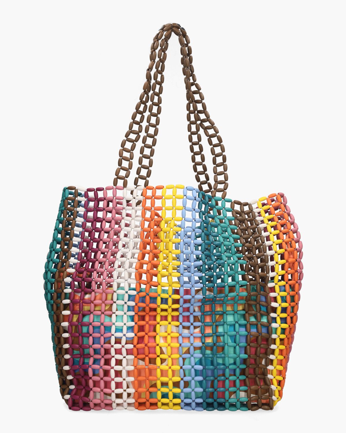 Beaded Kensington Shopper Multicolor Tas