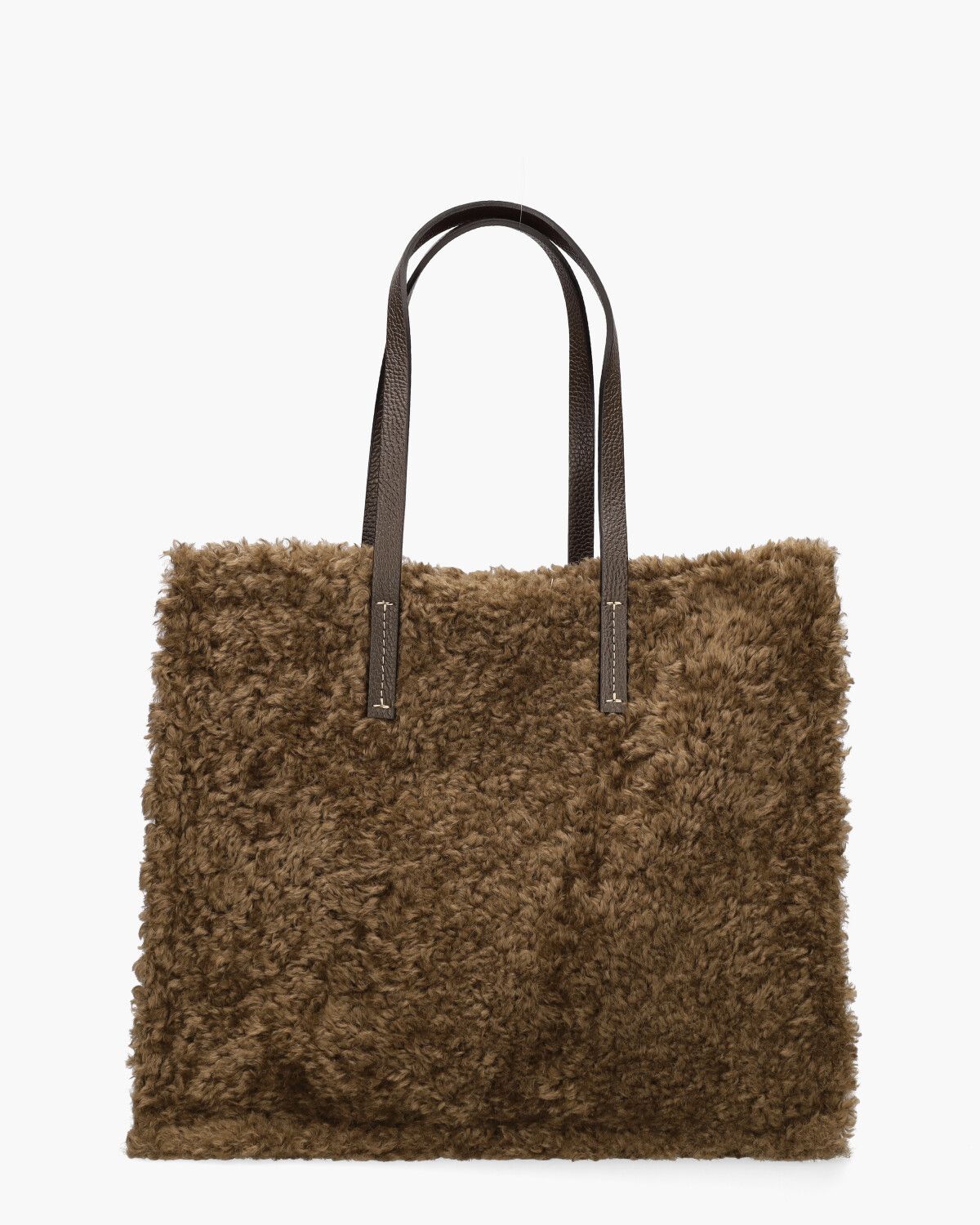 Maxi Shearling Bruin Tas