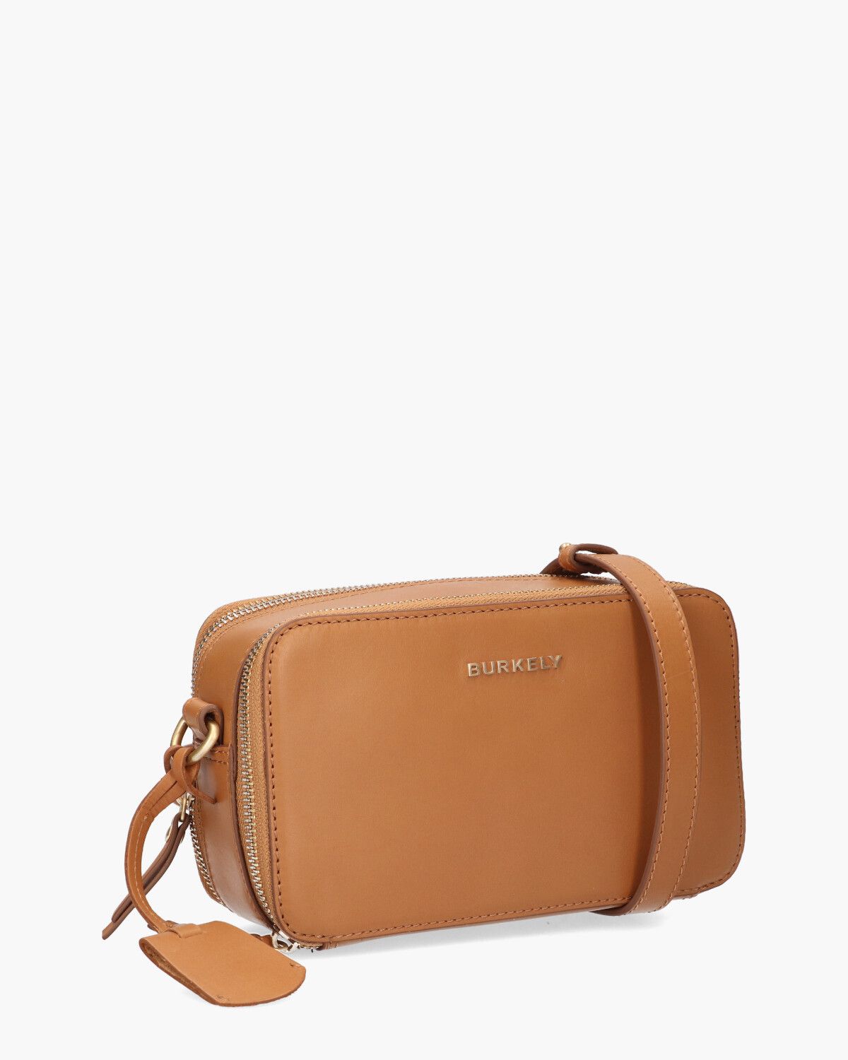 Parisian Page Box Bag Cognac Tas