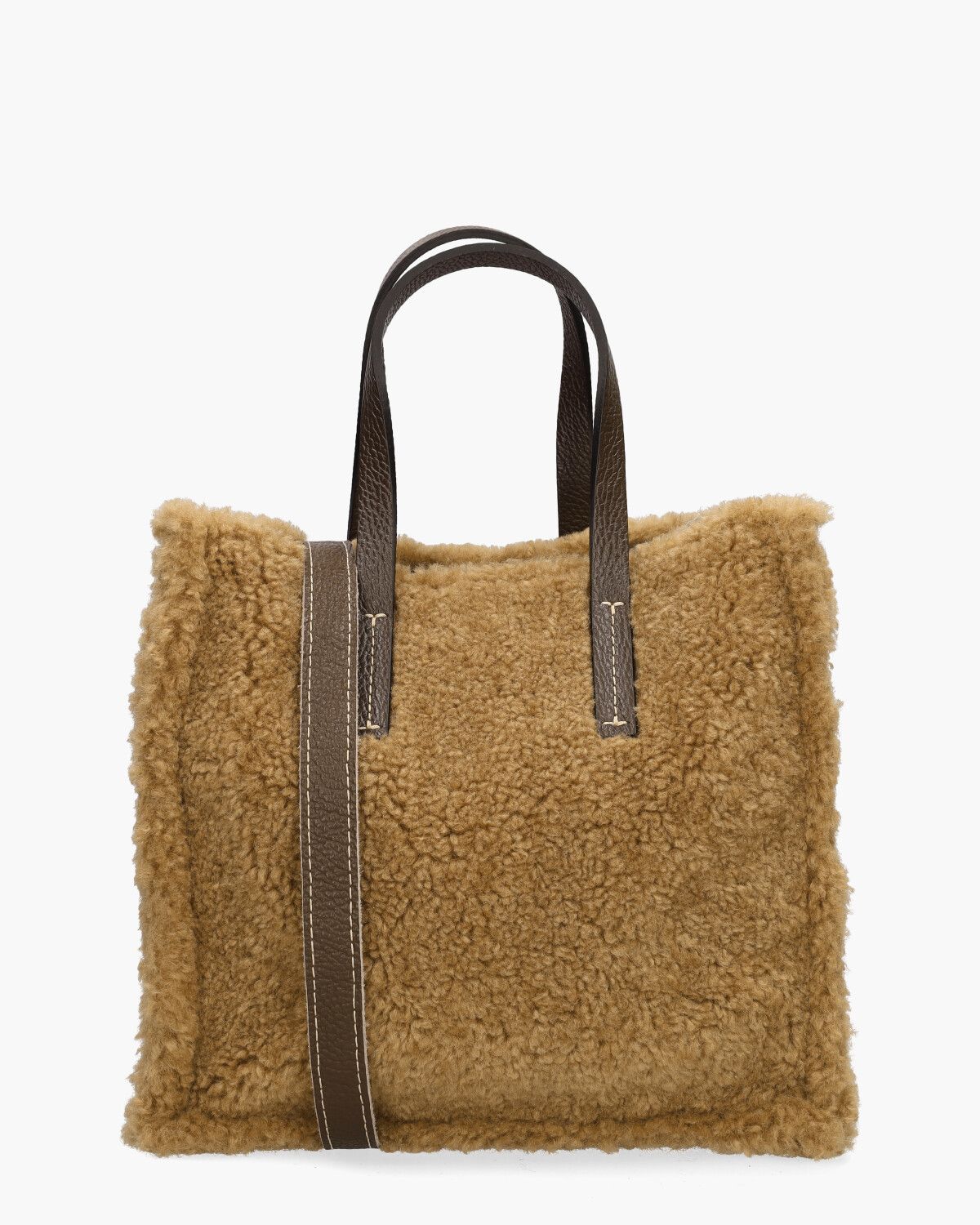 Shearling Bruin Tas