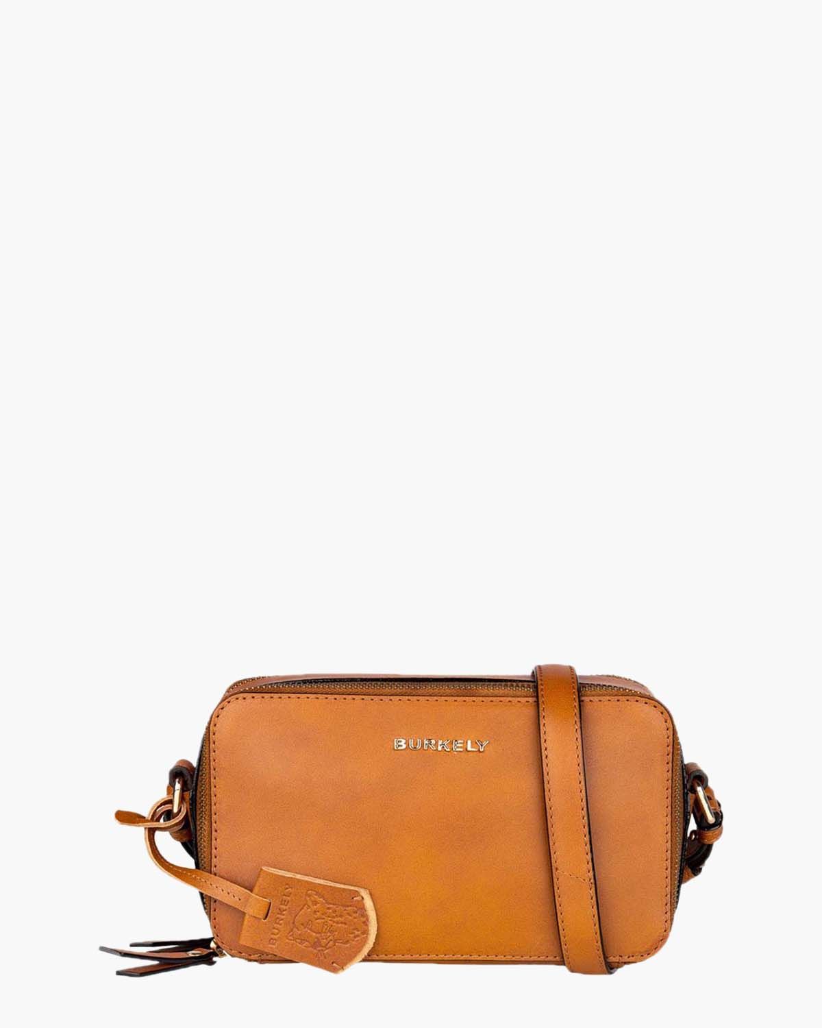 Parisian Paige Crossover Box Bag Cognac Tas