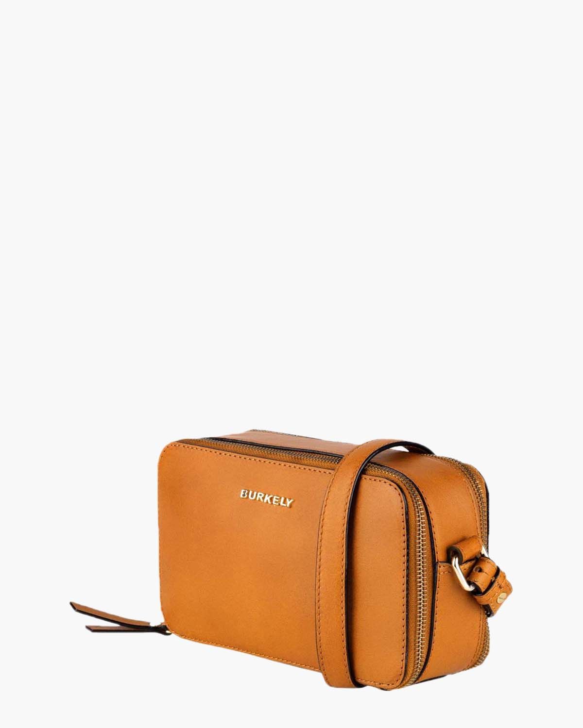 Parisian Paige Crossover Box Bag Cognac Tas