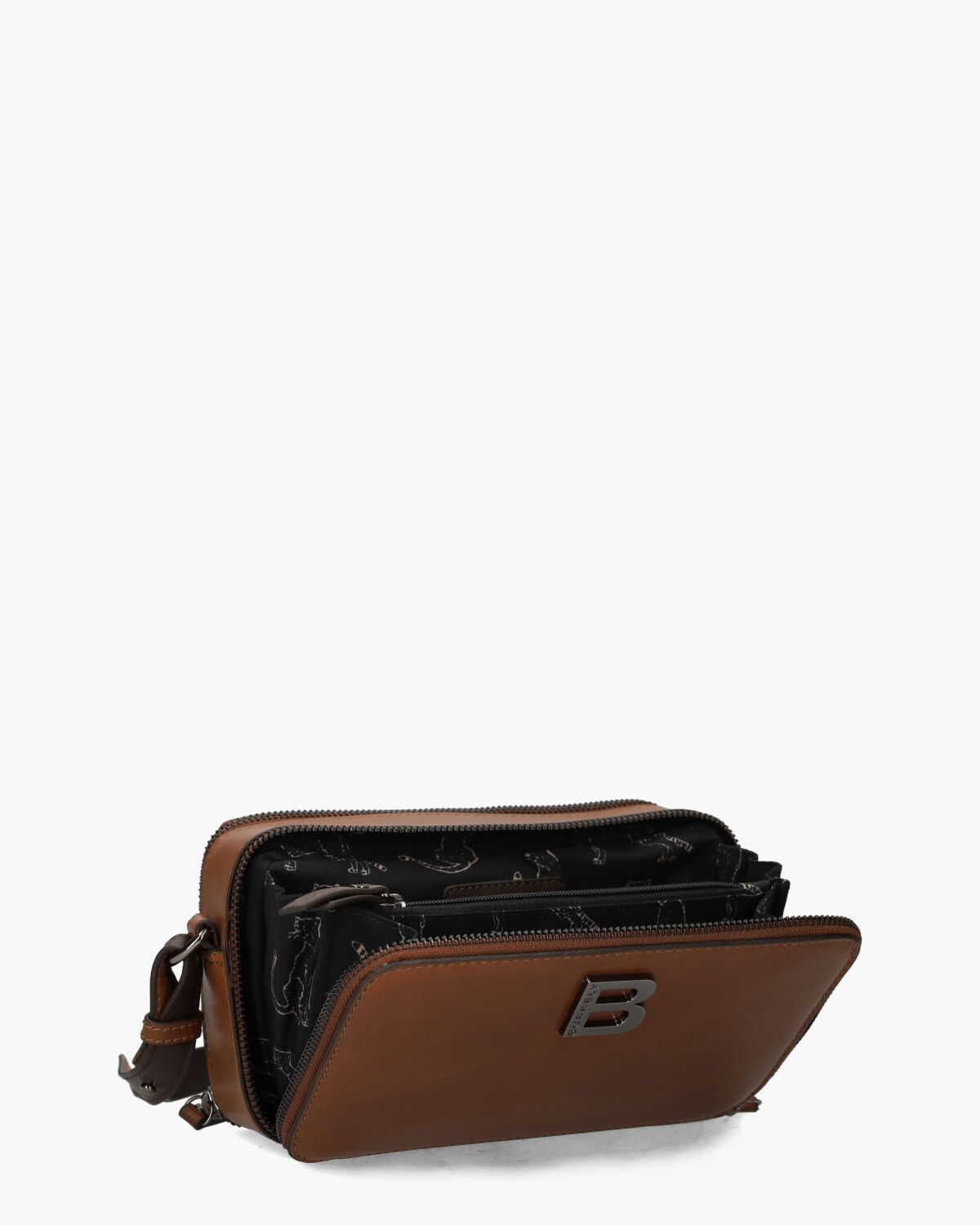 Modest Meghan Box Bag Cognac Tas