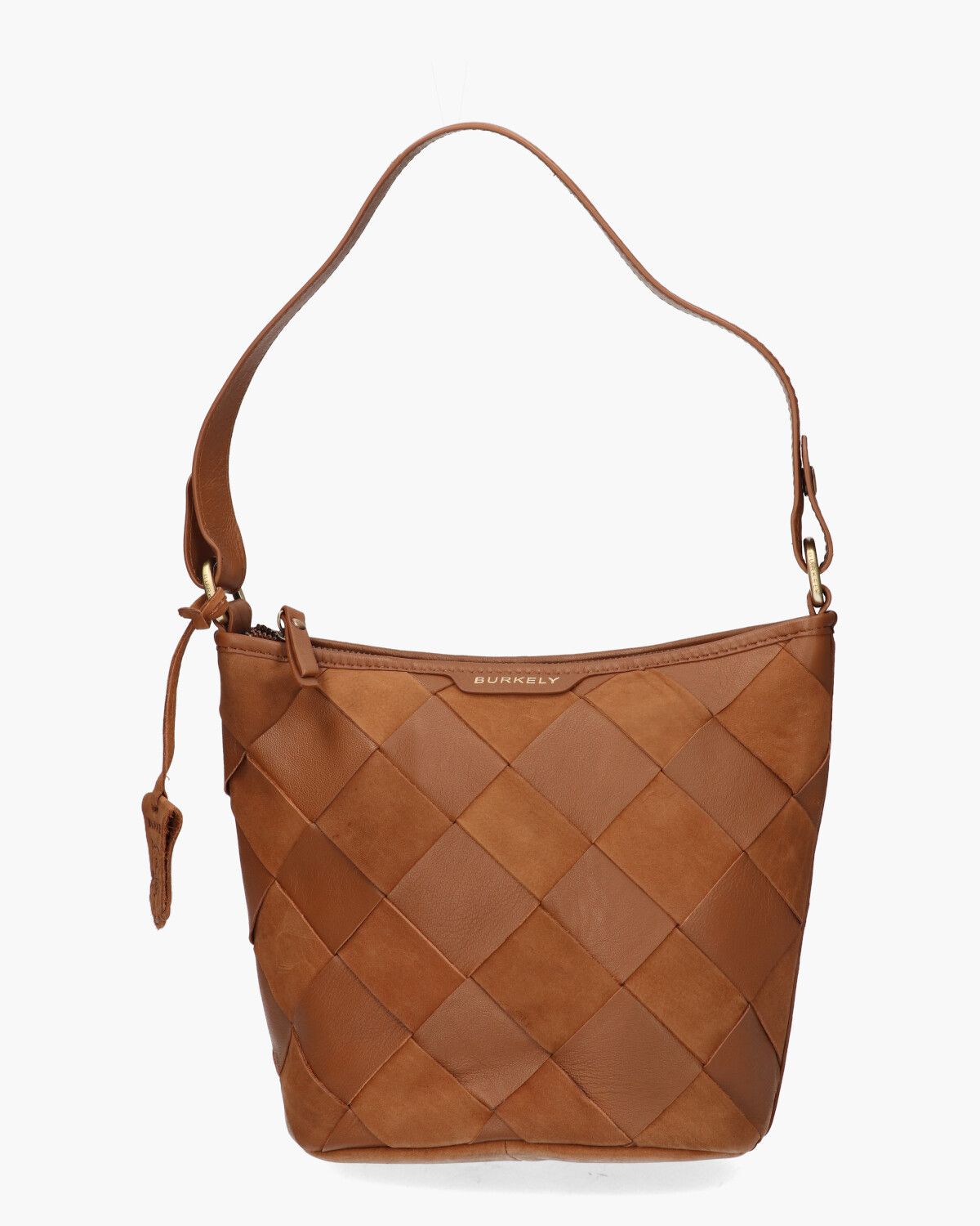 Even Elin Bucket Bag Cognac Tas