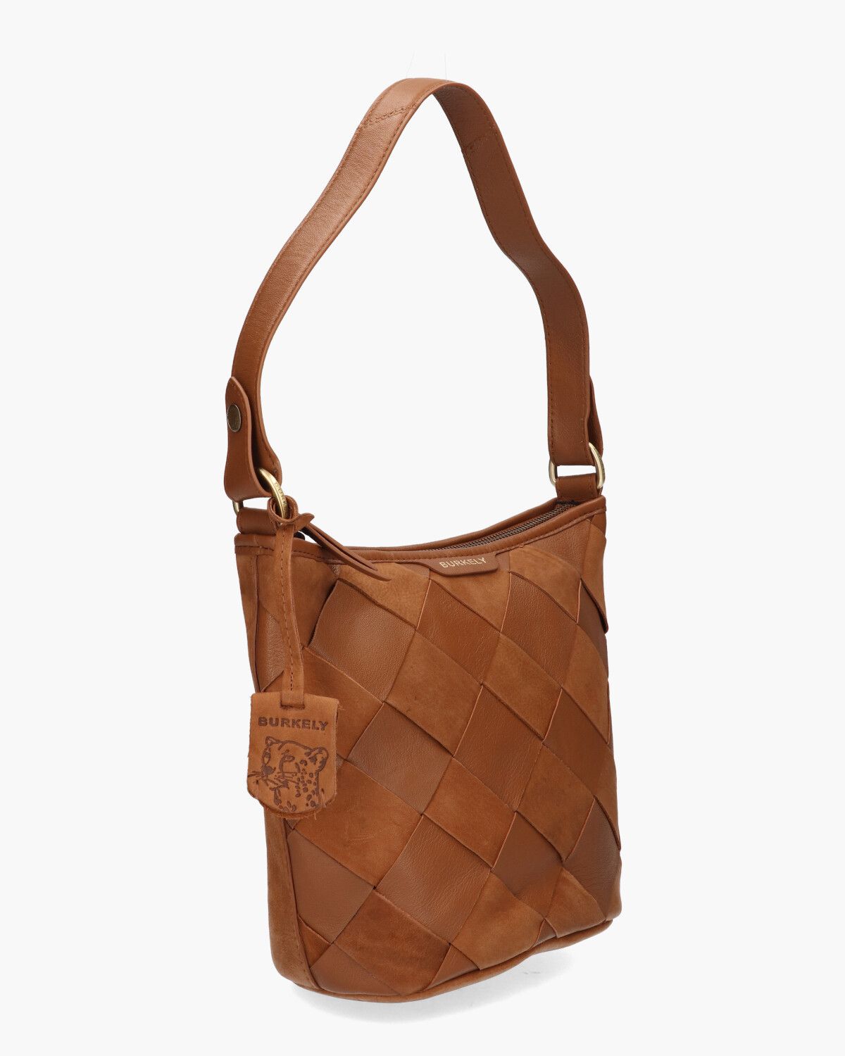 Even Elin Bucket Bag Cognac Tas