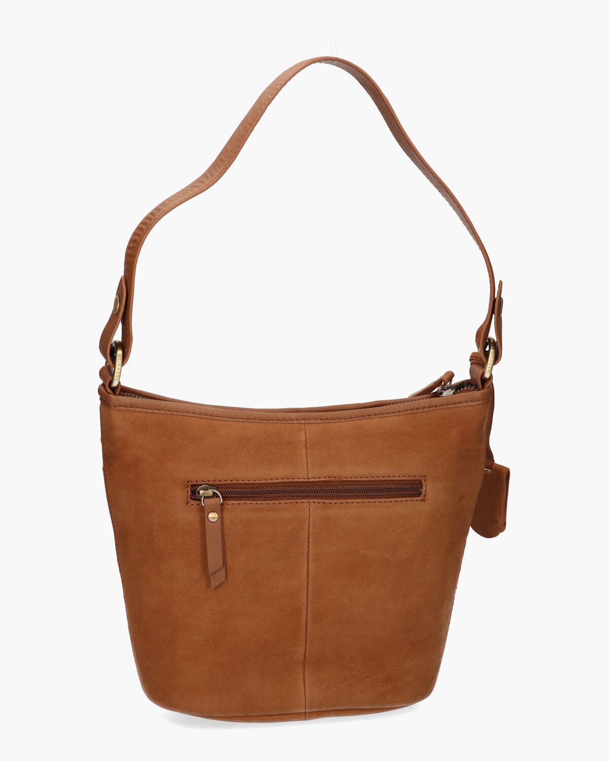Even Elin Bucket Bag Cognac Tas