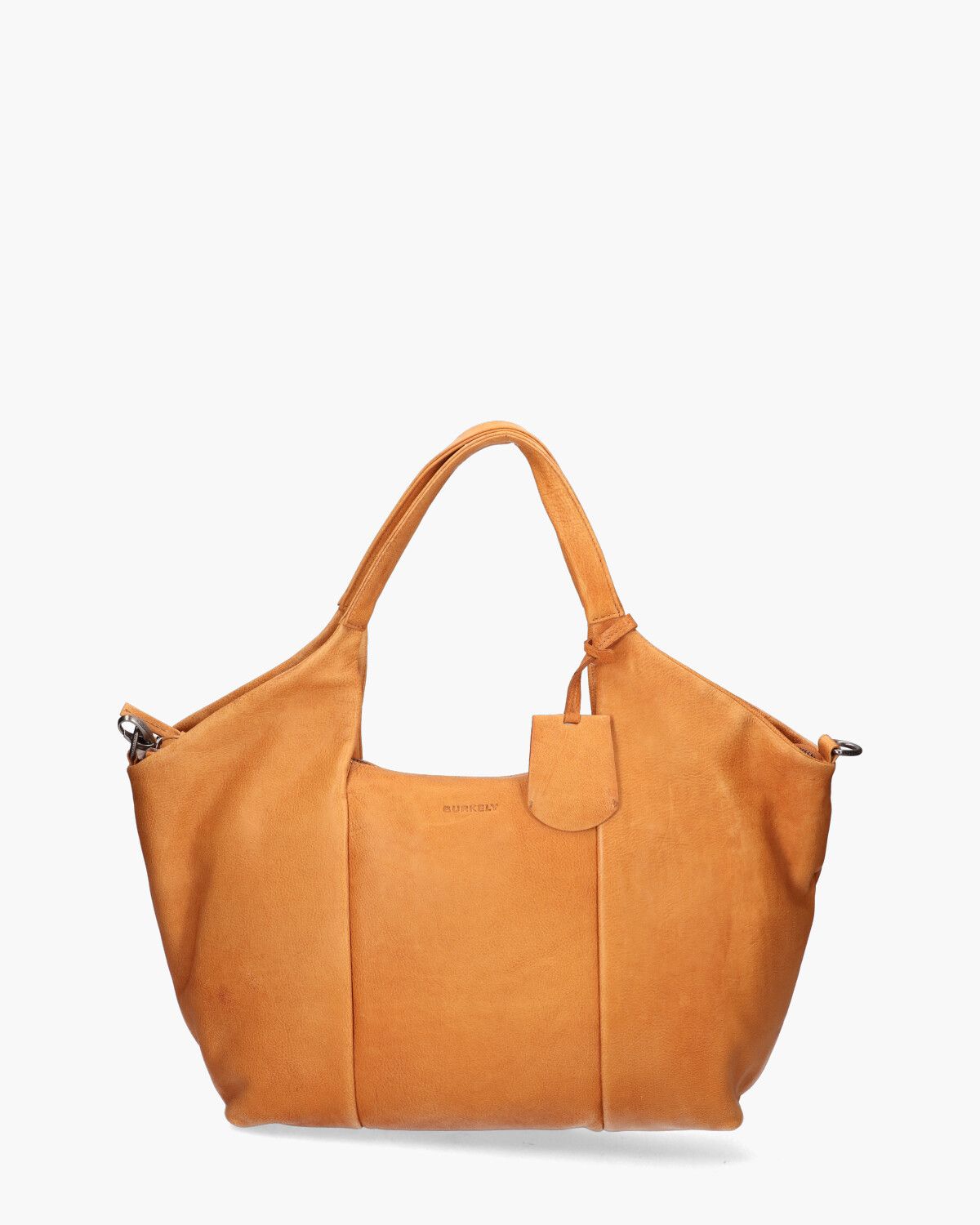 Just Jolie Wide Tote Cognac Tas