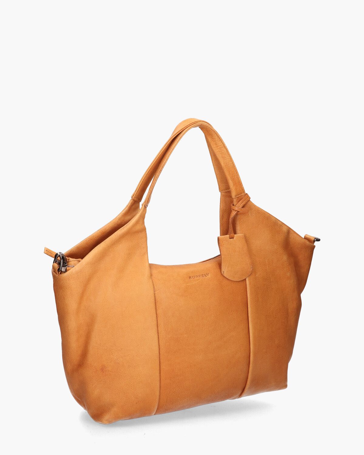 Just Jolie Wide Tote Cognac Tas