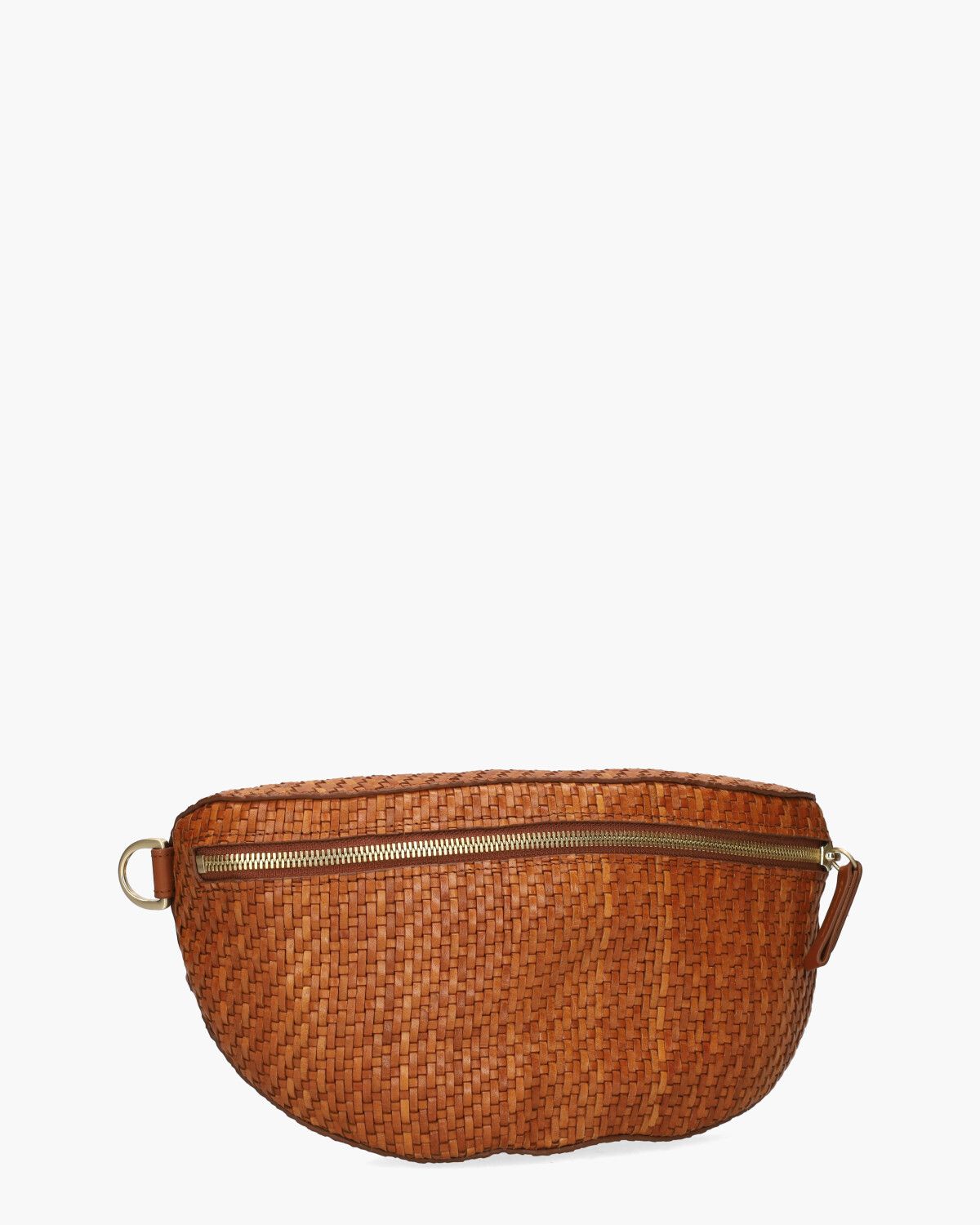 Lucy Bamboo Cognac Tas