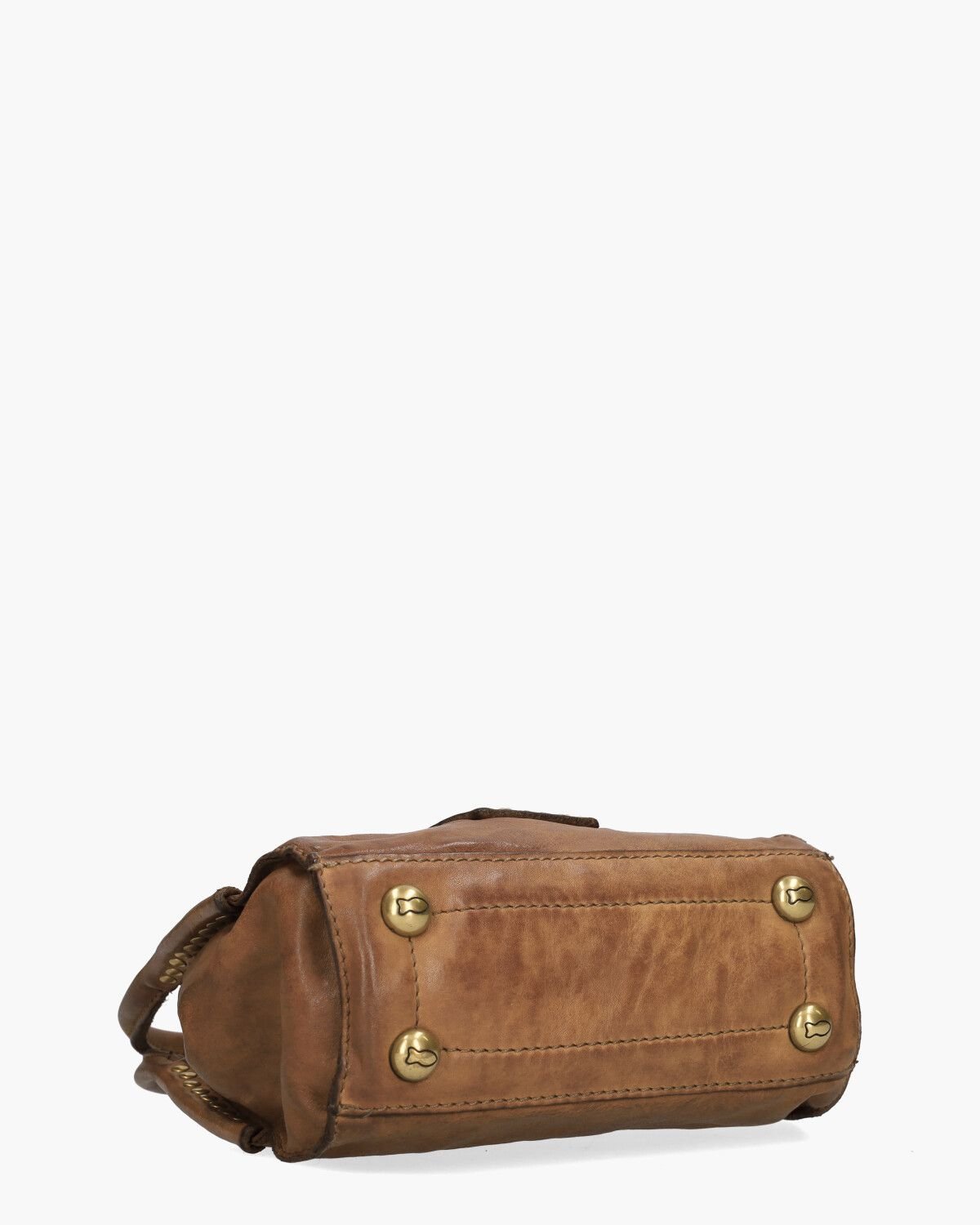 Lara Bruin/Cognac Tas