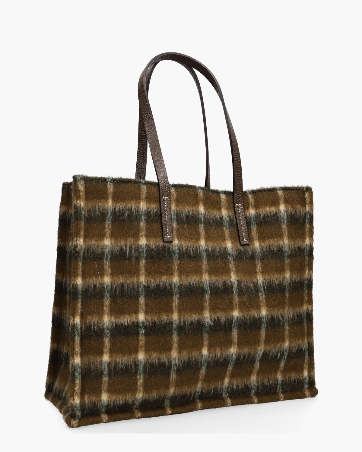 Maxi Bruin/Multicolor Tas