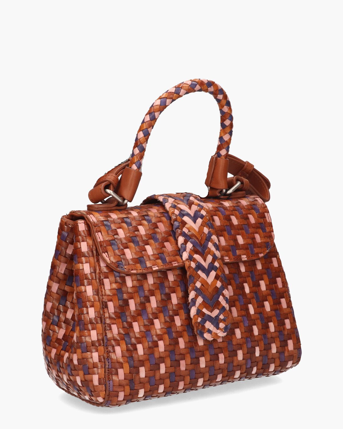 Kirsten Mini DJ Bruin/Multicolor Tas