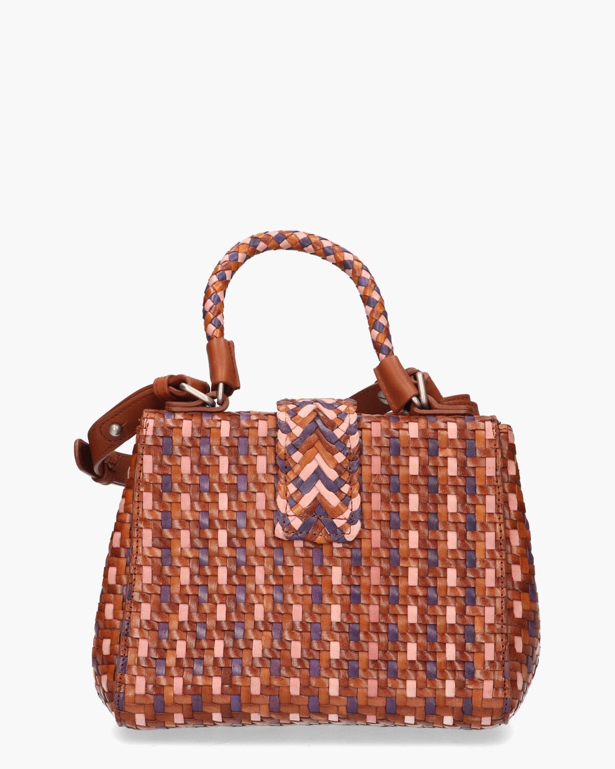 Kirsten Mini DJ Bruin/Multicolor Tas