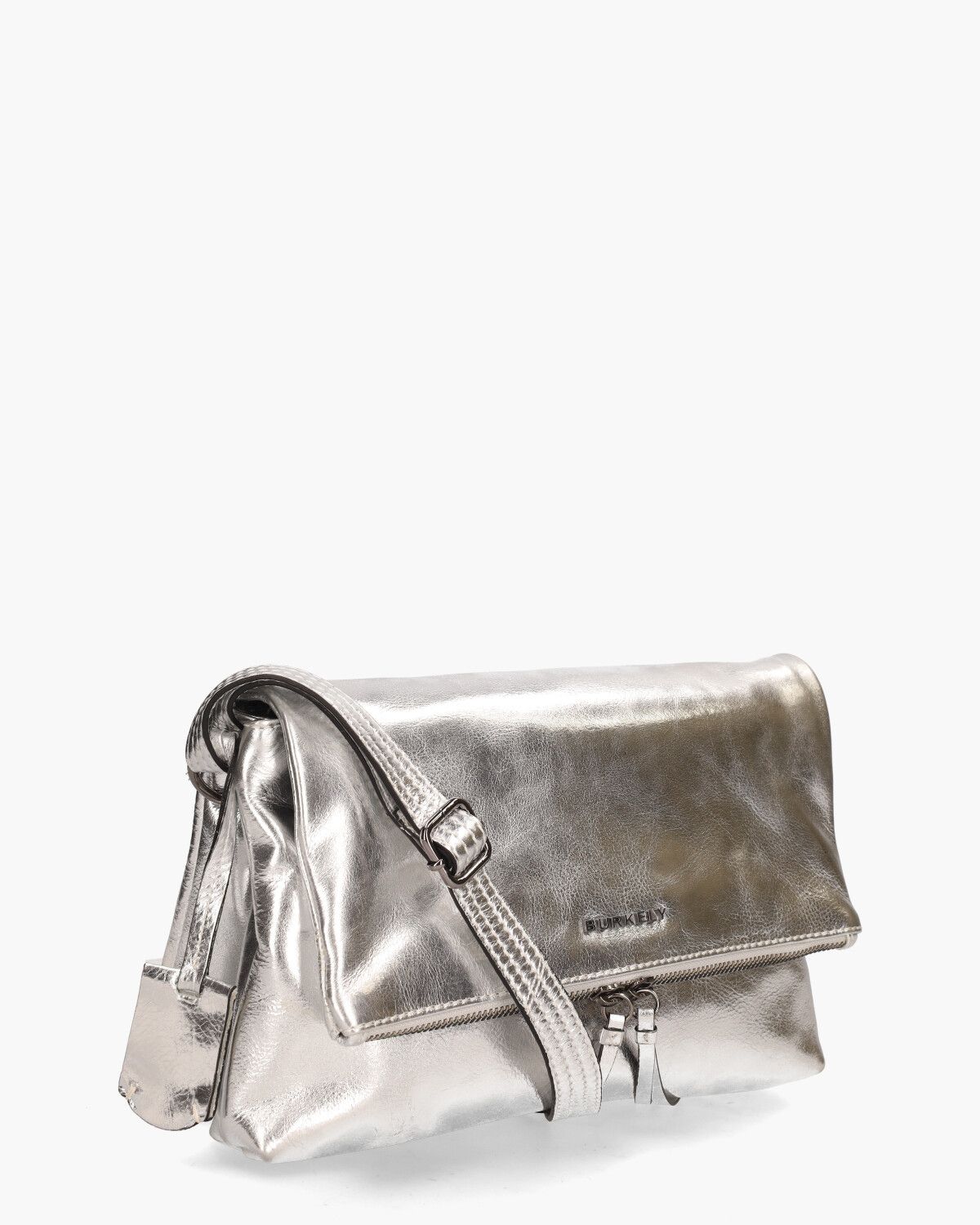 Rock Ruby Satchel Bag Zilver Tas