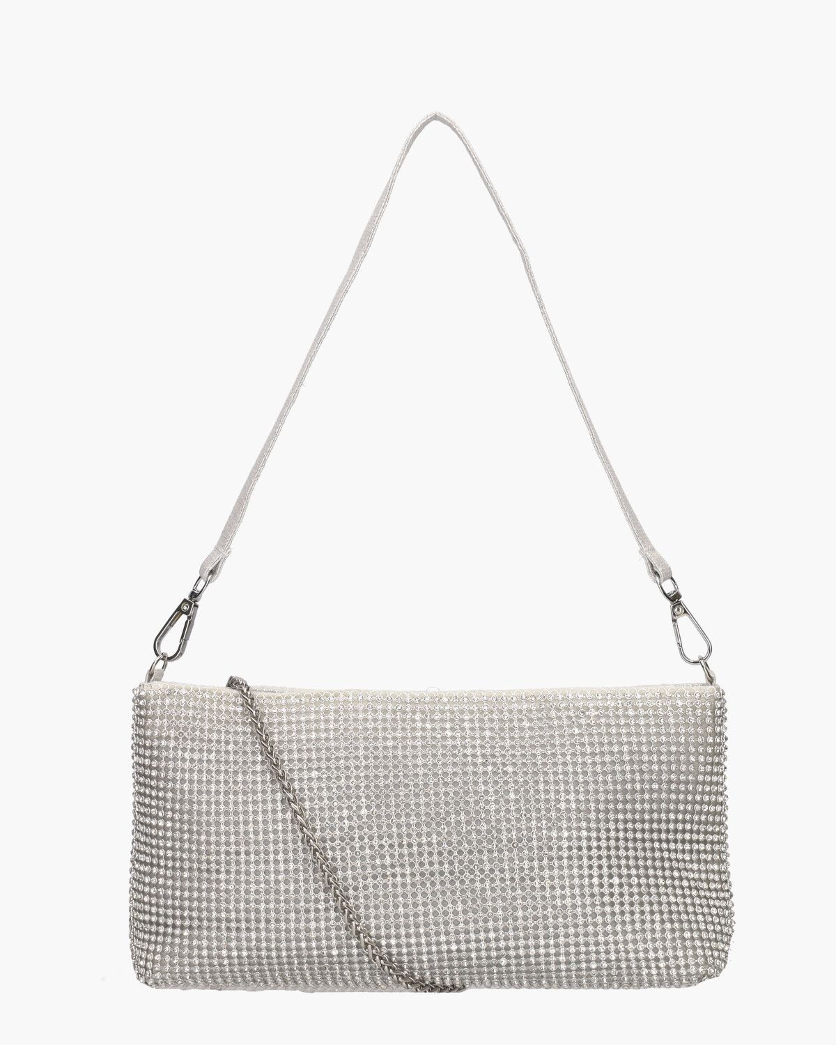 Luciette Baguette Bag Zilver Tas