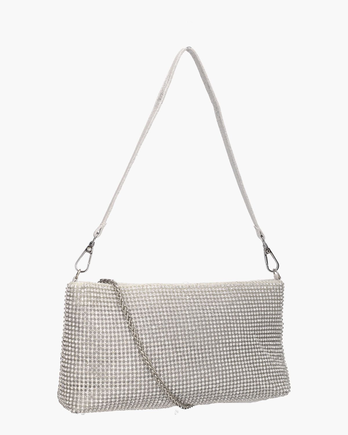 Luciette Baguette Bag Zilver Tas