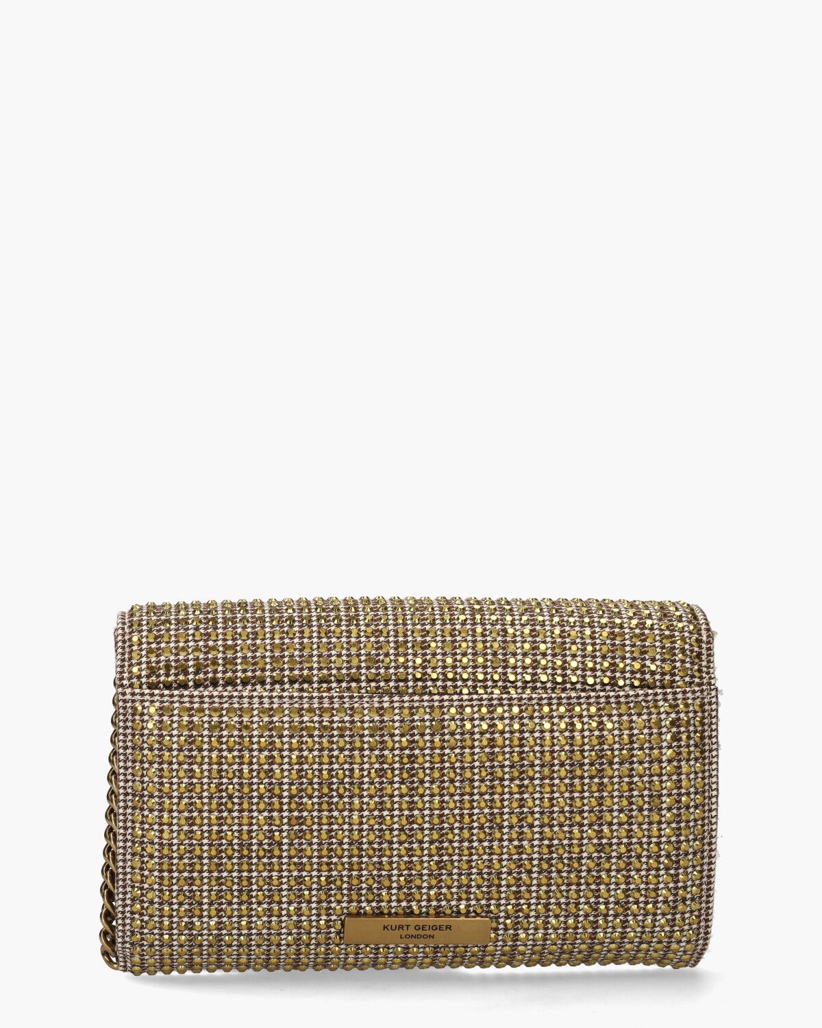 Kurt Geiger Kensington Chain Wallet Goud Tas Van Arendonk