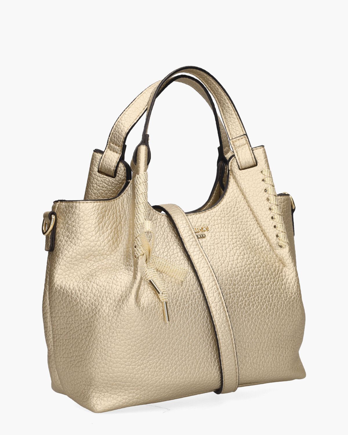 Pegguy Shopper Small Goud Tas