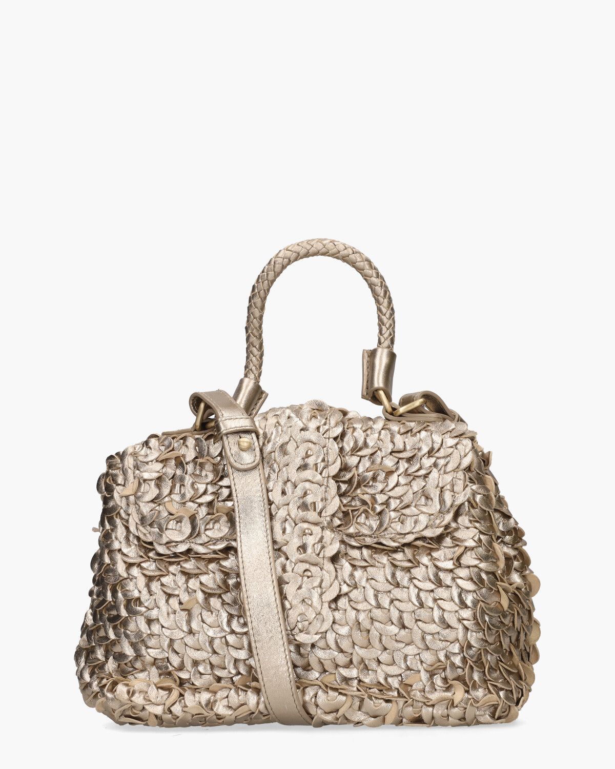 Kirsten Mini Canope Goud Tas
