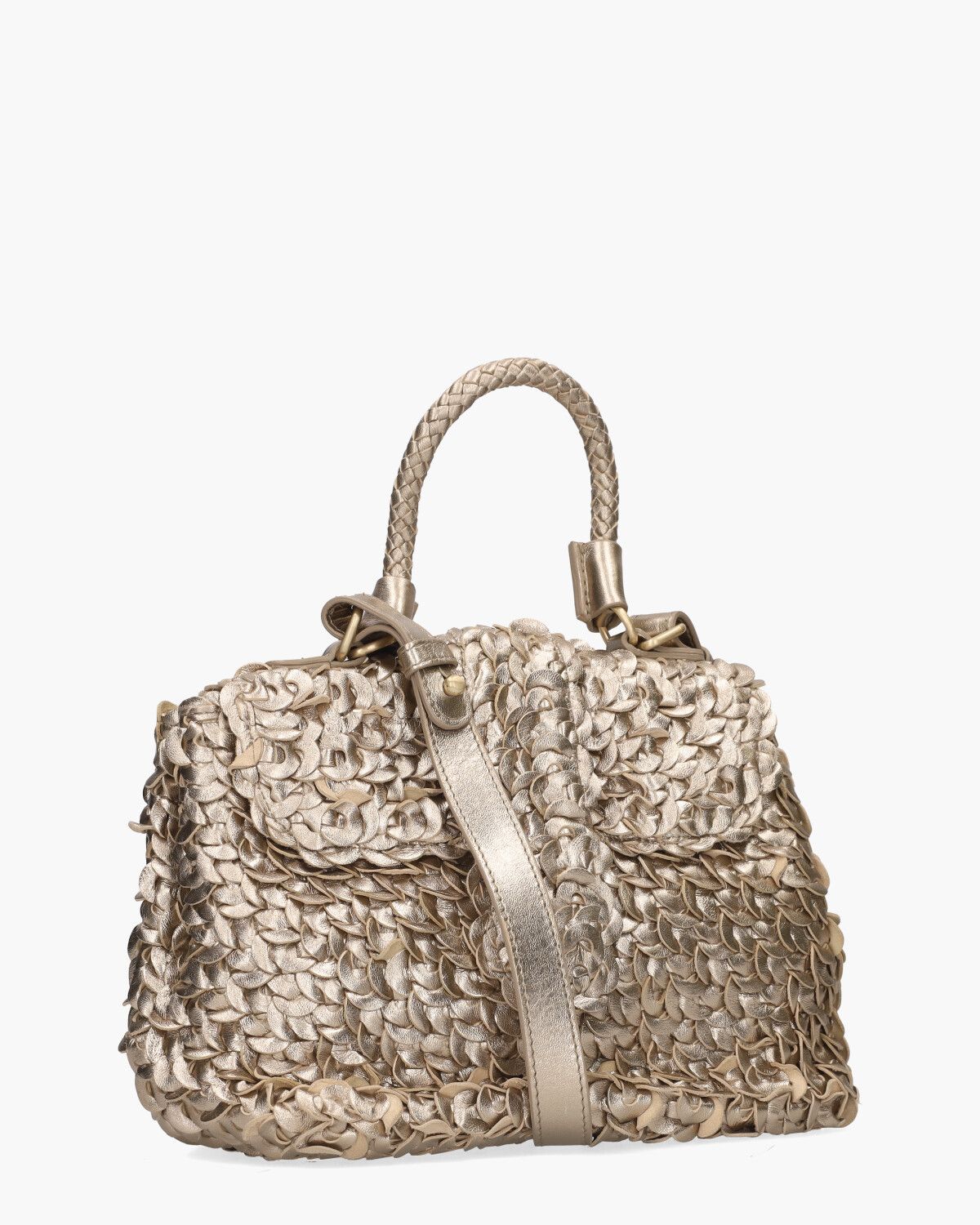 Kirsten Mini Canope Goud Tas