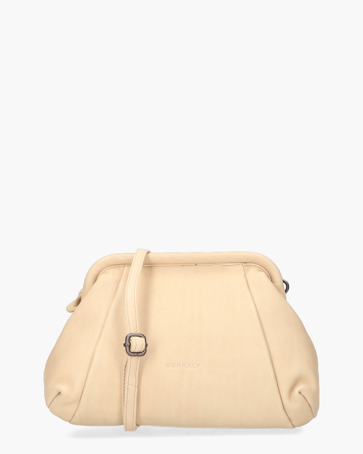 Just Jolie Dumpling Frame Bag Ecru Tas