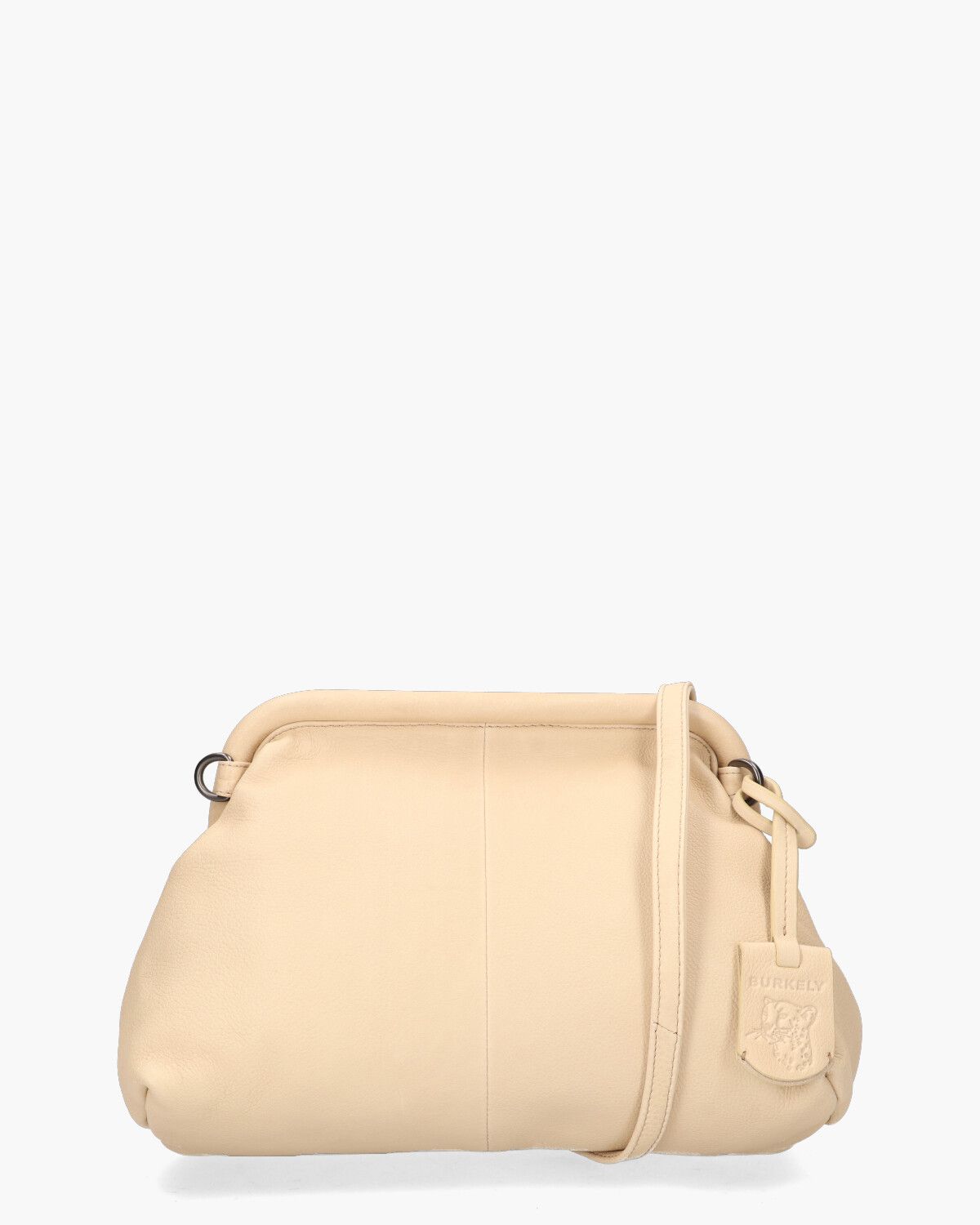 Just Jolie Dumpling Frame Bag Ecru Tas