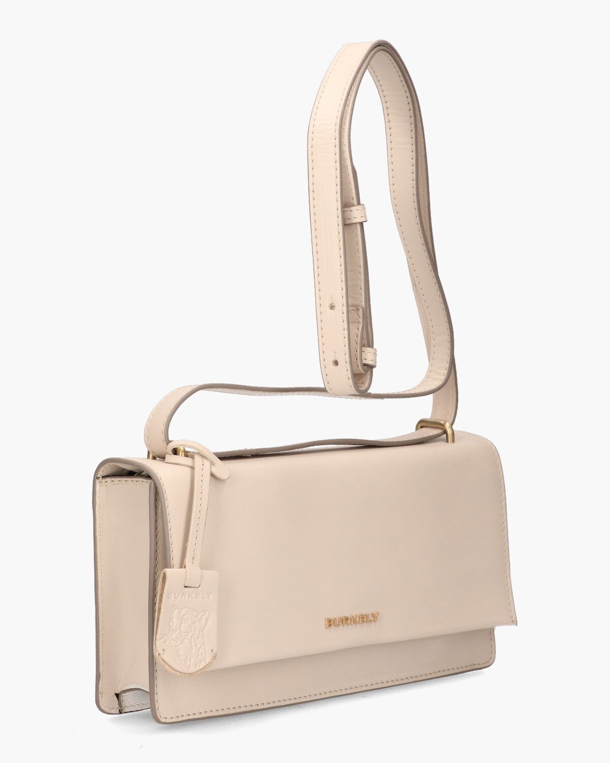 Parisian Page Baguette Bag Off-White Tas