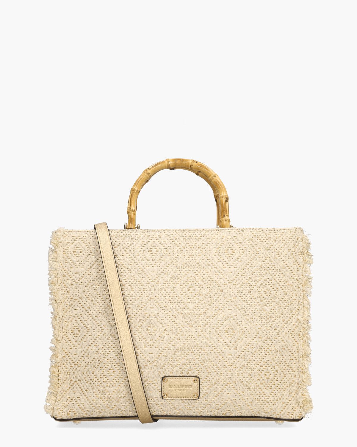 Polly Shopper Large Ecru Tas