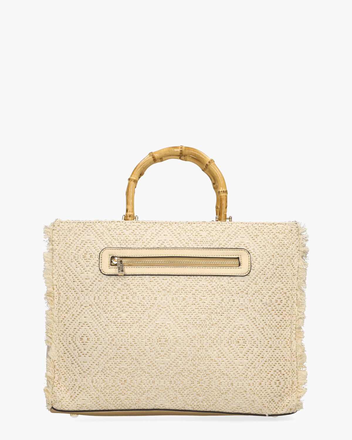 Polly Shopper Large Ecru Tas