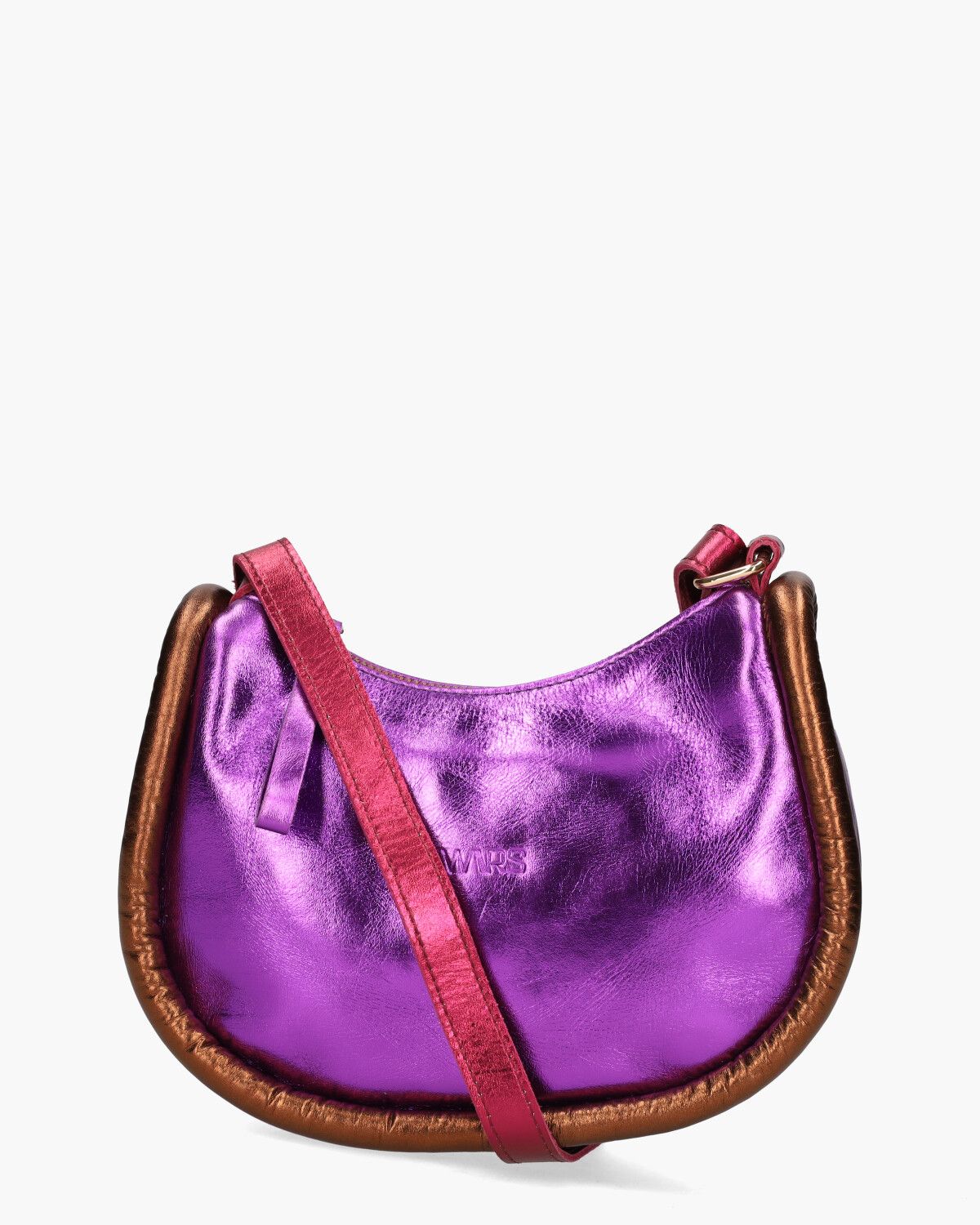 Leola Metallic Paars/Multicolor Tas