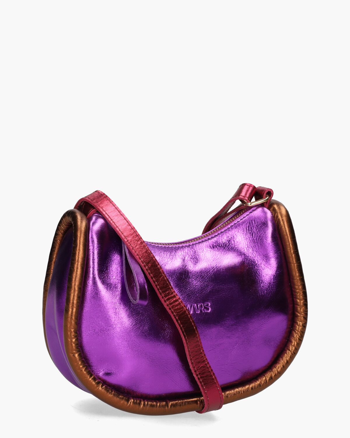 Leola Metallic Paars/Multicolor Tas