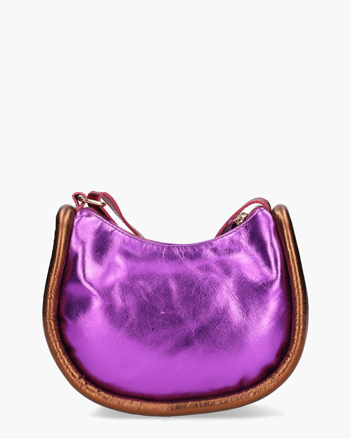 Leola Metallic Paars/Multicolor Tas