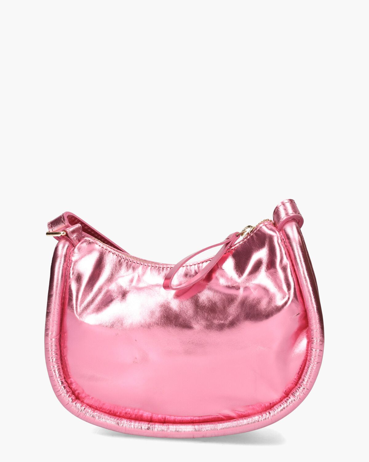 Leola Metallic Roze Tas