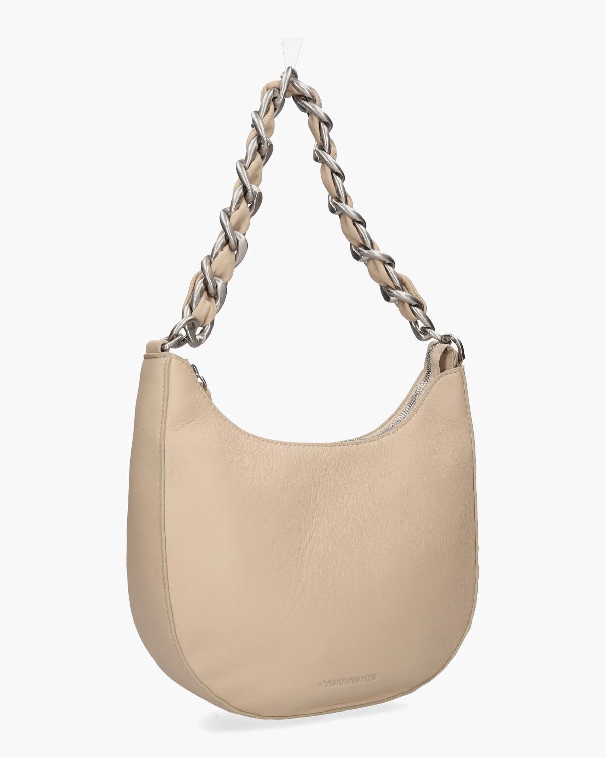 Harper Chain Grainy Beige Tas
