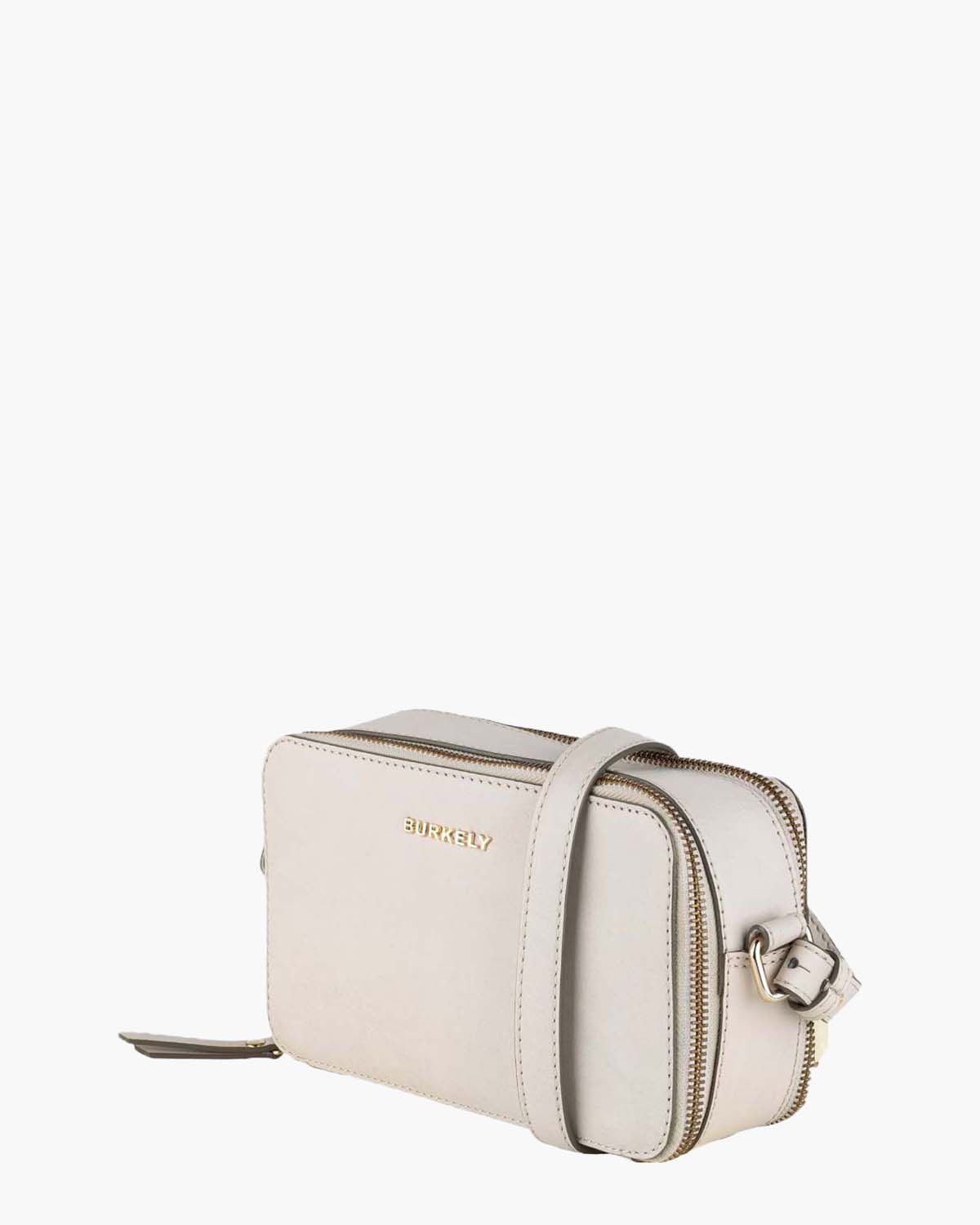 Parisian Paige Crossover Box Bag Off-White Tas