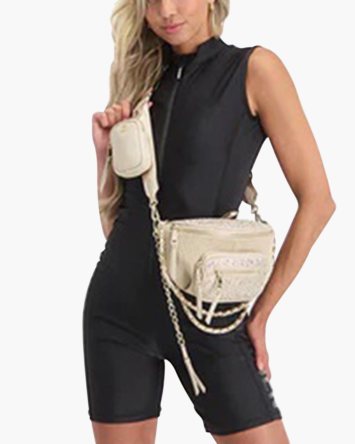 BMaxima Crossbody Bag Ecru Tas