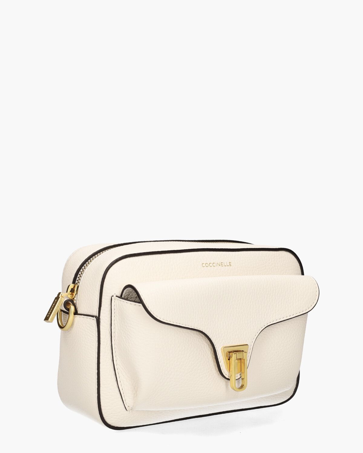 Coccinelle Beat Soft Small Off White Tas Van Arendonk