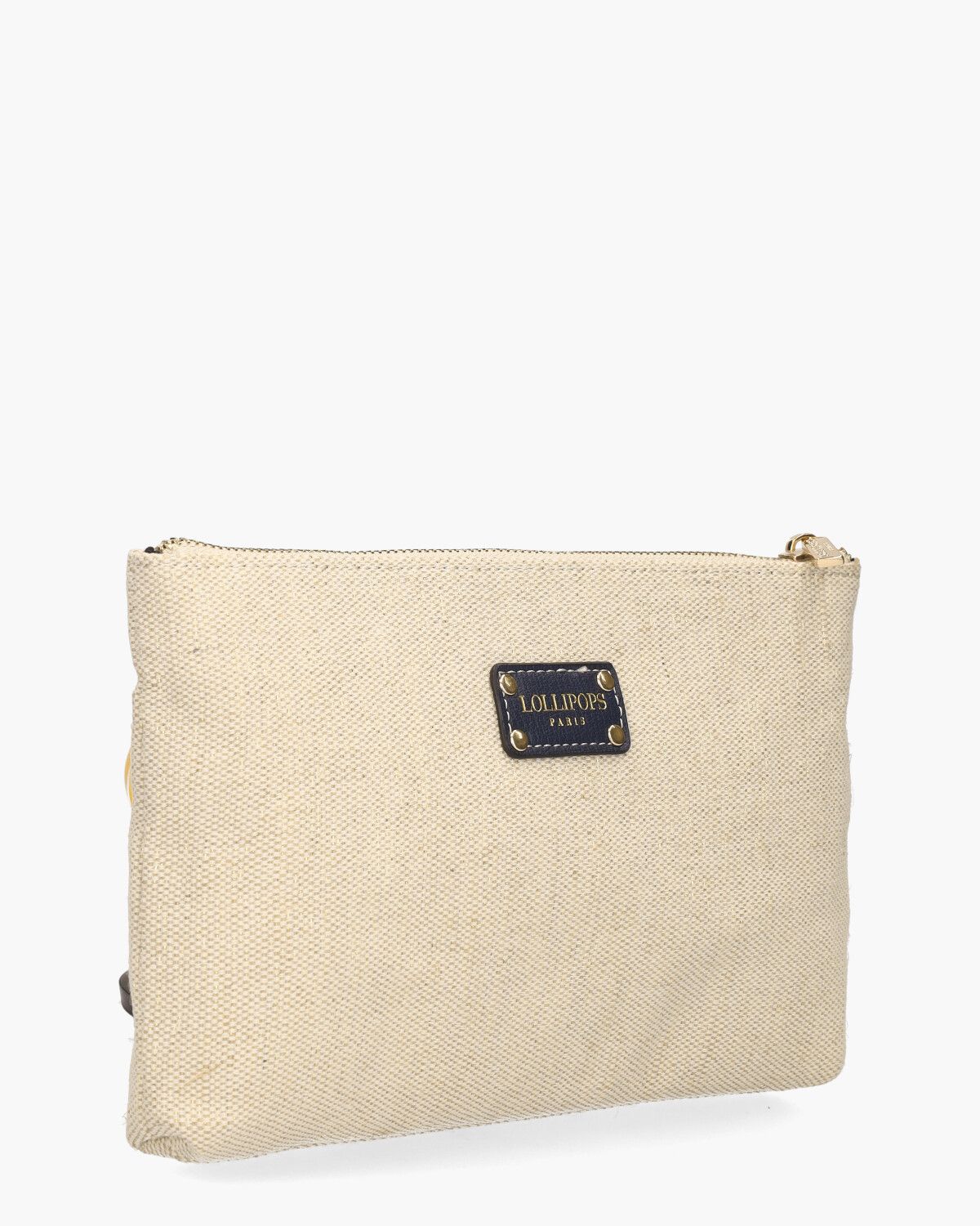 Patrizia Clutch Beige/Donkerblauw Tas